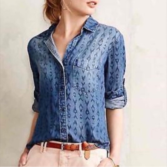 Anthropologie cloth & stone long sleeve top